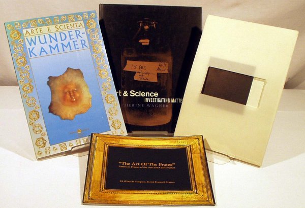 4V Graham Wilner Frame ART HISTORY Lugli Wagmer: This auction lot includes the following group of art titles: - Cave of Generation by Allan Graham - Dated 1992 by Fisher Landau Center (Long Island City, NY) - wrappers - "The Art of the Frame": An
