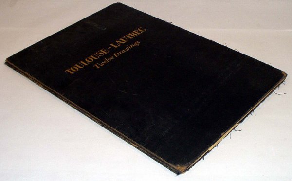TOULOUSE-LAUTREC TWELVE DRAWINGS 1945 12 Plates