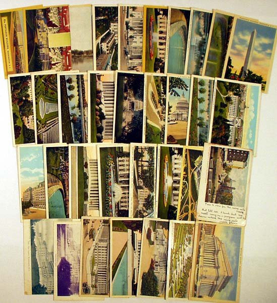100Pc ANTIQUE WASHINGTON DC POSTCARDS Landmarks - 2