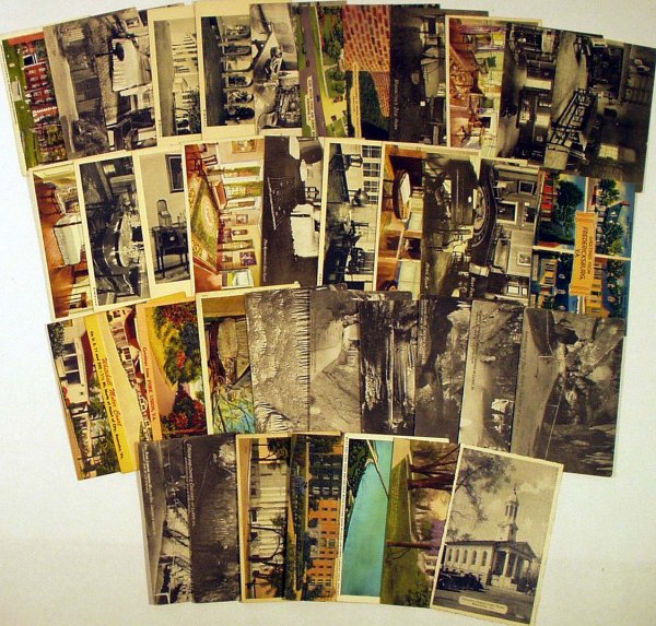 75Pc ANTIQUE VIRGINIA POSTCARDS Cities Landscapes - 2