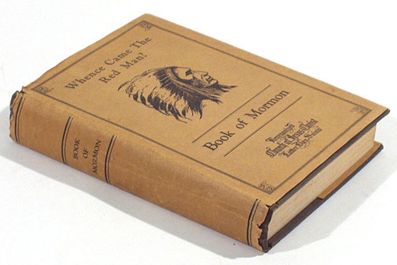 Book of Mormon 1926 Red Man Dustjacket