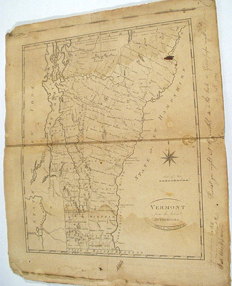 18 Maps of Original US States 1795