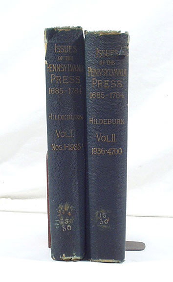 Issues of Pennsylvania Press 2 v. 1885-86