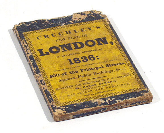 Cruchley's Map of London 1836 Slipcase