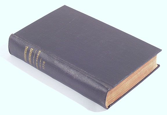 Harris Philosophical Arrangements 1775