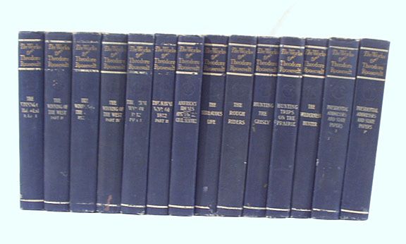 Works of Theodore Roosevelt 14v.