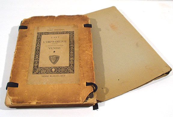 L’Art L’Imprimerie Renaissance Italienne