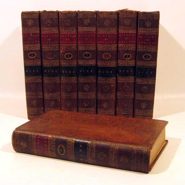 8V David Hume THE HISTORY OF ENGLAND 1802 Antique: Title: The History of England, from the Invasion of Julius Caesar to The Revolution in 1688. In Eight Volumes, illustrated with Plates. Author: David Hume - David Hume was a Scottish philosopher, hist