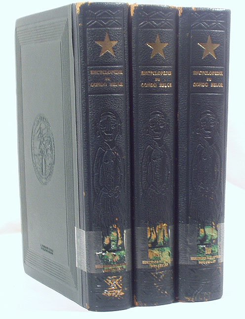ENCYCLOPEDIE CONGO BELGE 3v. Belgian Congo
