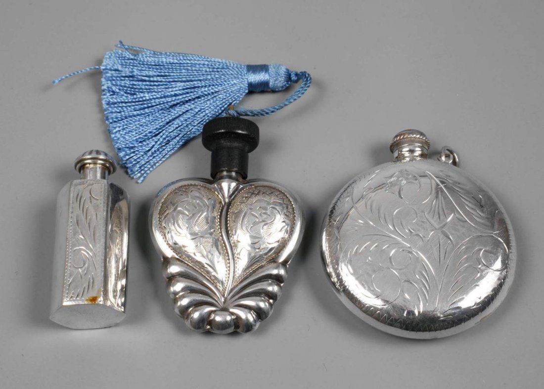 Drei Riechfläschchen Silber (1 of 1)