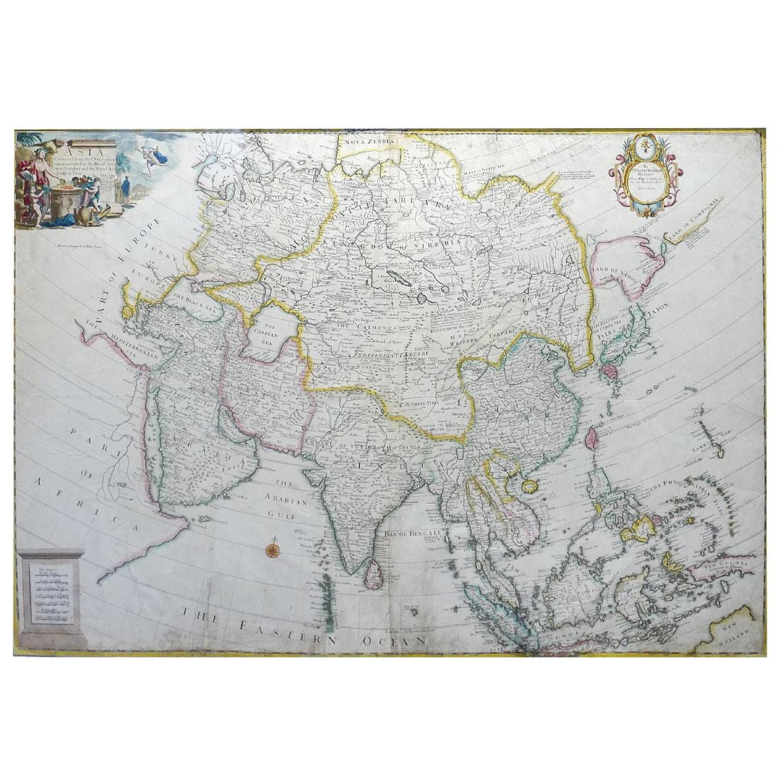 JOHN SENEX Asia Corrected from the Observations: JOHN SENEX Asia Corrected from the Observations Communicated to the Royal Society at London and the Royal Academy at Paris