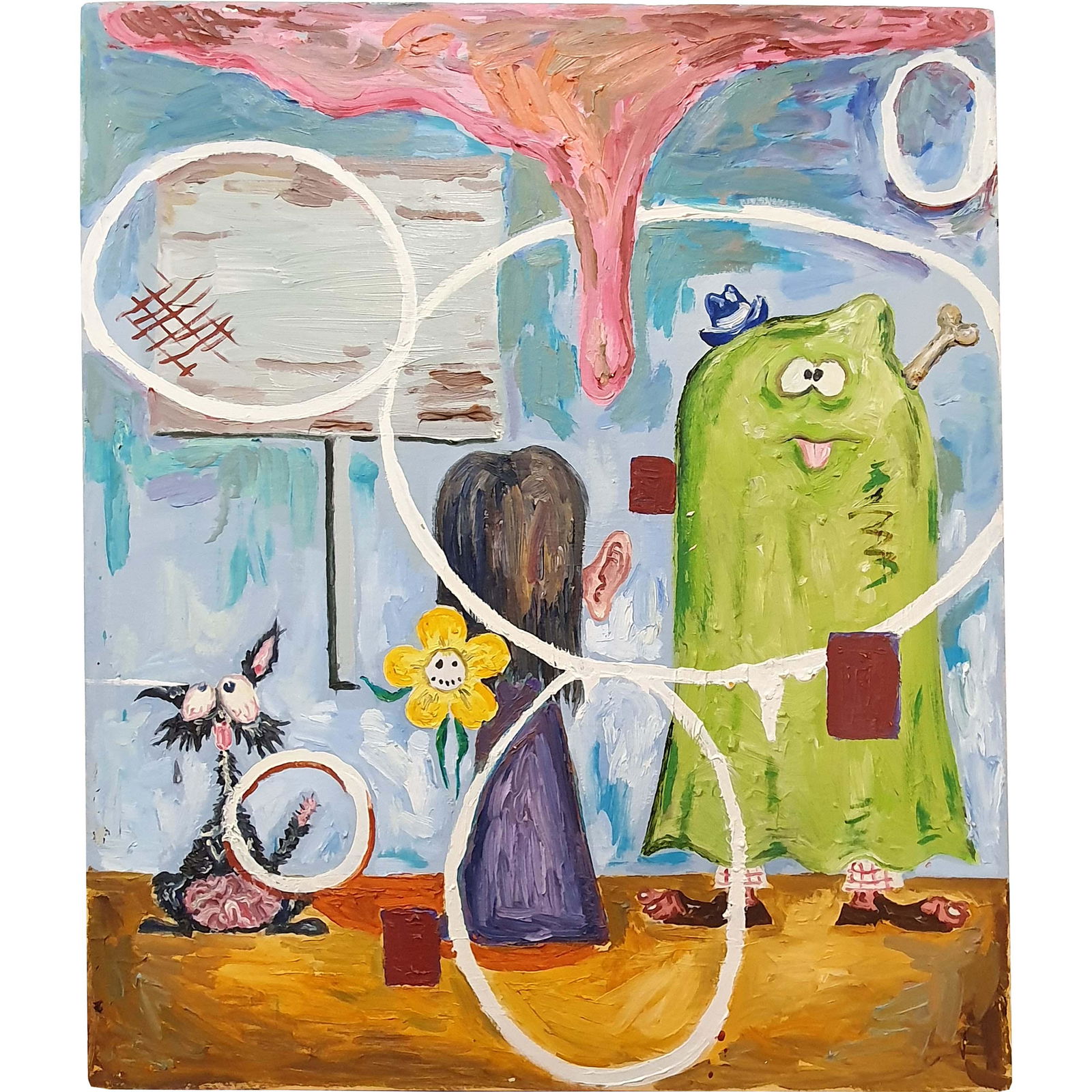 Manuel Ocampo (b. 1965): Free Aesthetic Pleasure Now