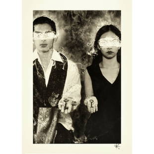 Wawi Navarroza (b. 1979) - SATURNINE: Keys to the: 2007 Monochrome film, archival pignment ink on acid-free cotton rag fine art paper 4/15 32 x 20.5 cm (12 x 8 in)