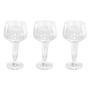 Rosenthal - A lot of three 1970 tall hollow stem: Rosenthal - A lot of three 1970 tall hollow stem champagne by Bjorn Wiinblad