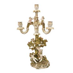 A victorian candle holder: A victorian candle holder