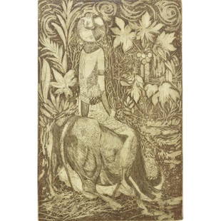 Manuel Rodriguez, Sr. (1912 - 2017) - Boy on a Carabao: Manuel Rodriguez, Sr. (1912 - 2017) - Boy on a Carabao