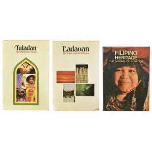 A lot of three filipiniana books: A lot of three filipiniana books