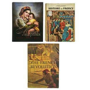A lot of three art and history books: A lot of three art and history books