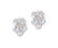 A pair of colored gemstone earrings
