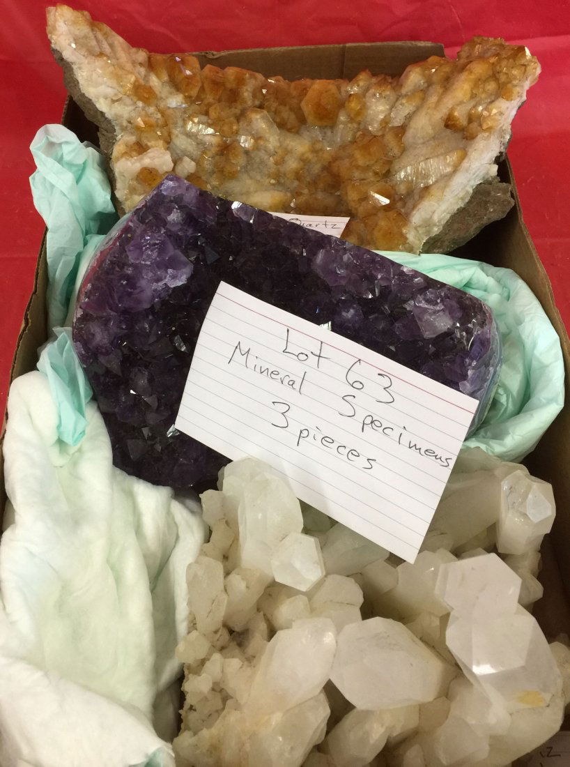 3 PCS MINERAL SPECIMENS (1 of 4)