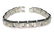 2163: 18K TITANIUM MEN'S BRACELET 8/5 INCHS.