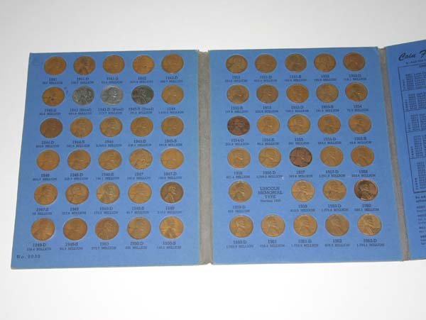 LINCOLN HEAD CENT COLLECTION STARTING 1941