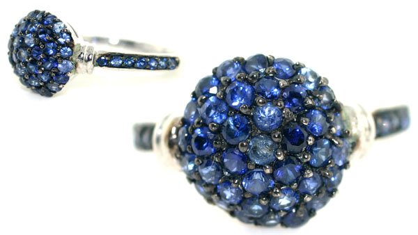 2,CT SAPPHIRE 4.75 GR 14KT GOLD RING.