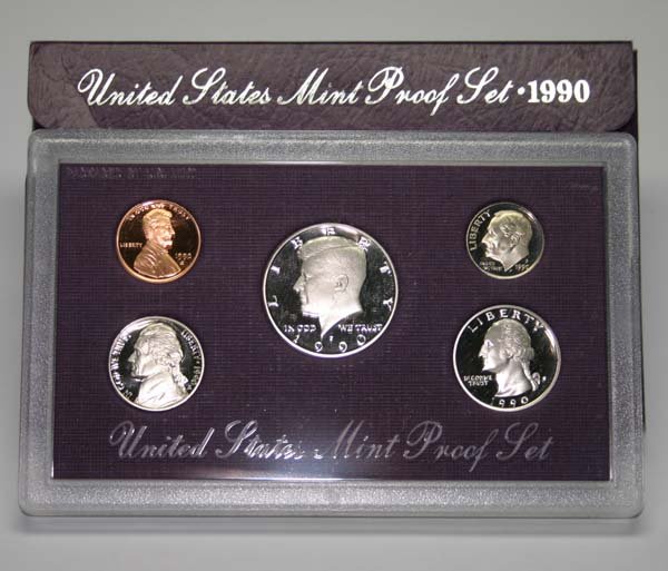 UNITED STATES MINT PRROF SET 1990