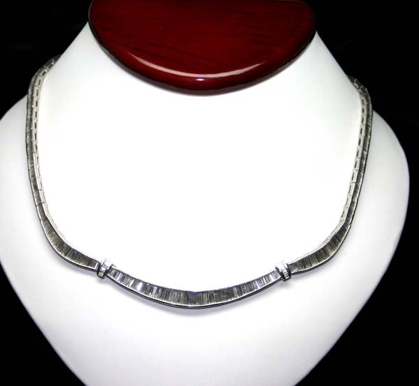 11,CT DIAMOND PLATINIUM NECKLACE 61.80 GR .