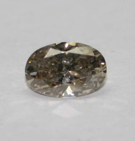 GENUINE 1.18 CT DIAMOND FANCY BROWN I1 .
