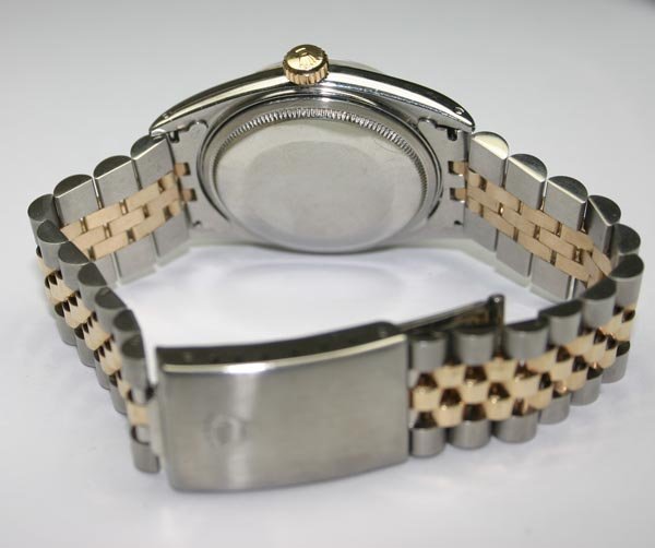 ROLEX OYSTER PERPETUAL DATE JUST GOLD -STEEL MAN' - 3