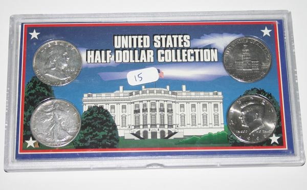 UNITED STATES HALF DOLLAR COLLECTION .