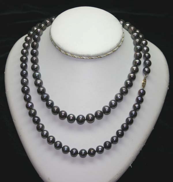 36'' INCHES 9-10 mm FRESH WATER PEARLS NECKLACE