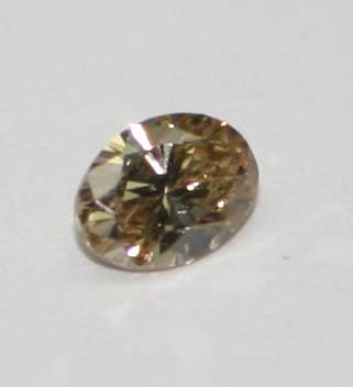GENUINE 0.30 CT DIAMOND OVAL .