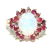 5308: 2.50 CT DIA RUBY & OPAL 14K RING.