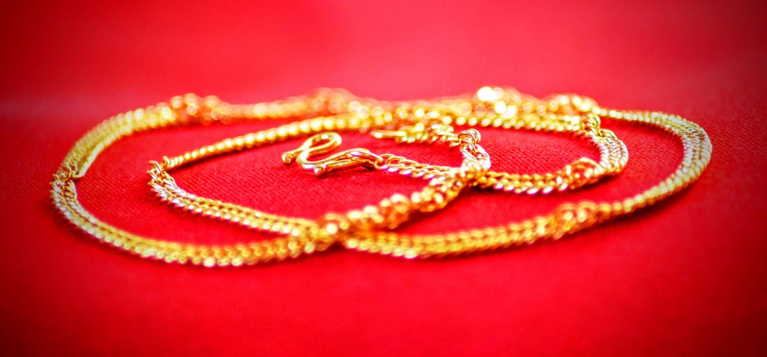 24 Karat Gold Chain Necklace (1 of 1)