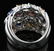 18k white gold diamond ring, 0.70CT, multi color 2.68CT - 3