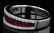 18k white gold diamond ring, ruby 1.40CT, 0.33CT - 2