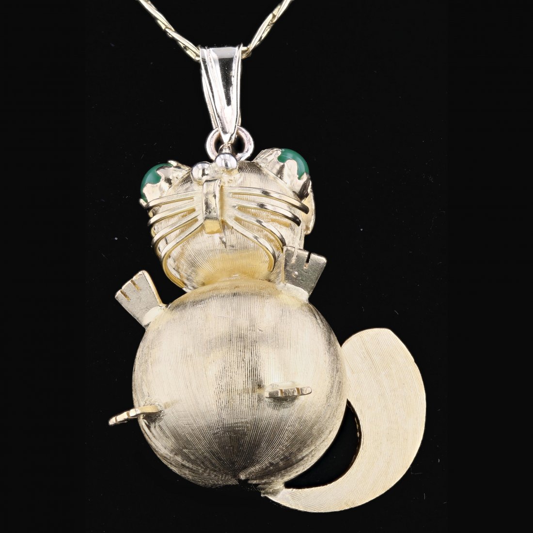 14K Yellow Gold 0.70CT Diamond Pendant (1 of 4)