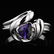14K White Gold 0.77CT Diamond Ring