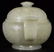 A HETIAN JADE CARVED DRAGON PATTERN CENSER - 2