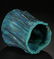 A QING 'QIANLONG' MARK LU JUN YAO TREE SHAPE BRUSH POT - 6