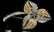 A 18K GOLD&DIAMOND BROOCH - 4