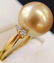 A PT900&DIAMOND&THE SOUTH SEA PEARL RING - 2