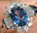 A PT850 WITH DIAMOND&SAPPHIRE RING - 7