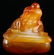 AN AGATE CARVED FIGURE SHAPED PENDANT - 3