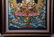 A CLOISONNE BUDDHA PATTERN THANGKA - 3