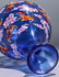 A GLASS CARVED VASE - 5