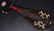 A LACQUER WITH GEM FLOWER PATTERN PIPA