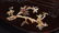 A LACQUER WITH GEM FLOWER PATTERN PIPA - 7